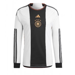 Lacne Muži Futbalové dres Nemecko MS 2022 Dlhy Rukáv - Domáci